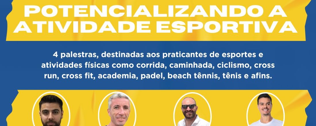 Jornada de Palestras: potencializando a atividade esportiva