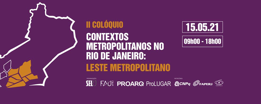 II COLÓQUIO CONTEXTOS  METROPOLITANOS NO  RIO DE JANEIRO