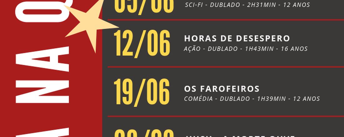 Cinema na Quarta IFMG-OB