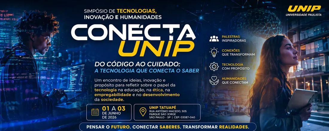 CONECTA UNIP – Simpósio de Tecnologias, Inovação e Humanidades