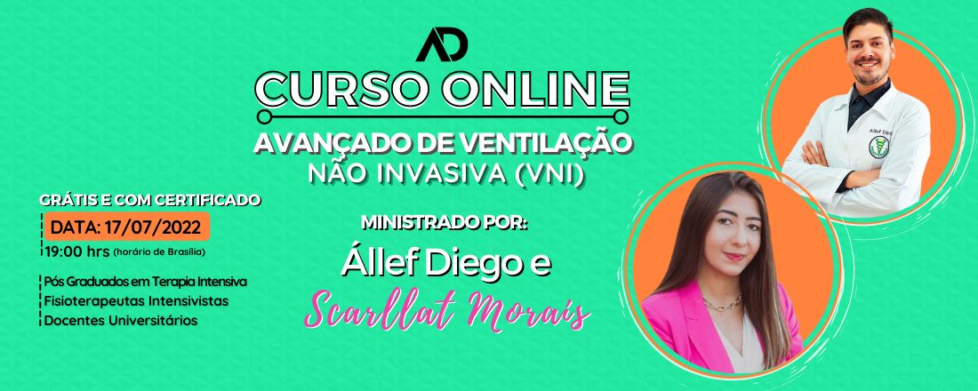 Curso Online Avançado de Ventilação Não Invasiva (VNI)