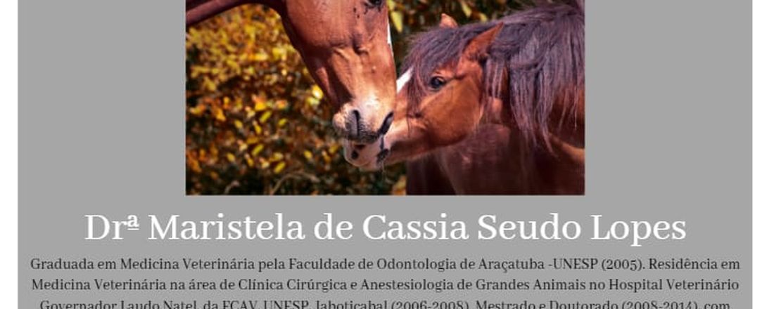 Principais Emergências na Clínica Médica e Cirúrgica de Equinos