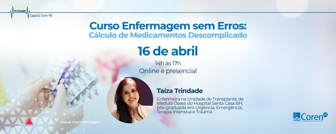 Curso - Enfermagem Sem Erros: Cálculo de Medicamentos Descomplicado