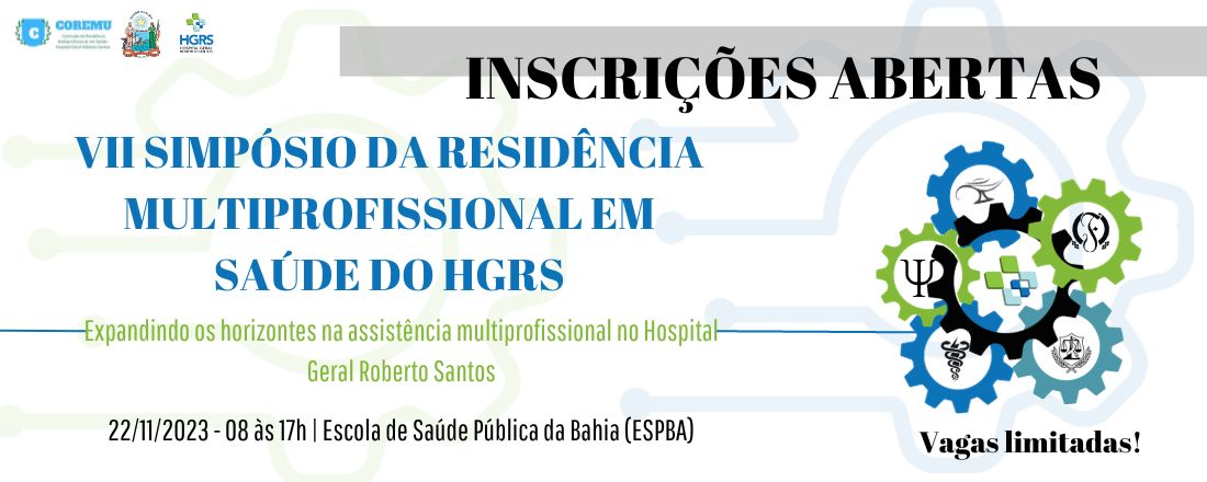 VII Simpósio da Residência Multiprofissional em Saúde - SIMREMU