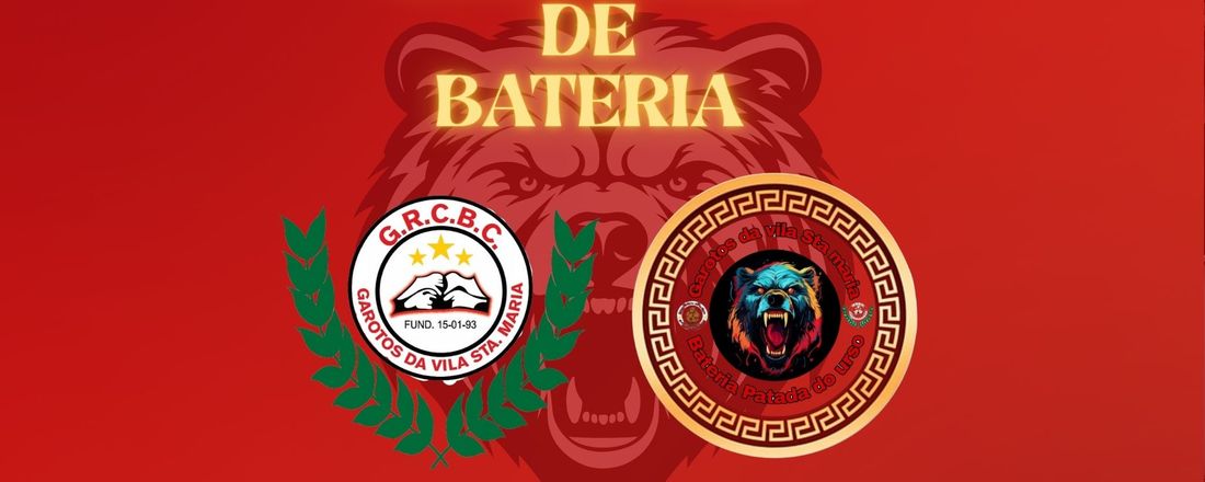 ESCOLINHA DE BATERIA 2026