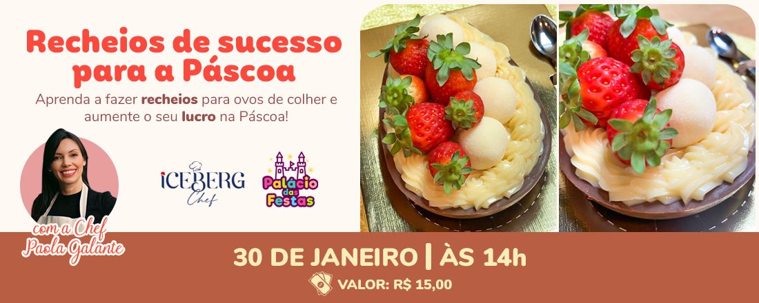 Recheios de sucesso para a Páscoa