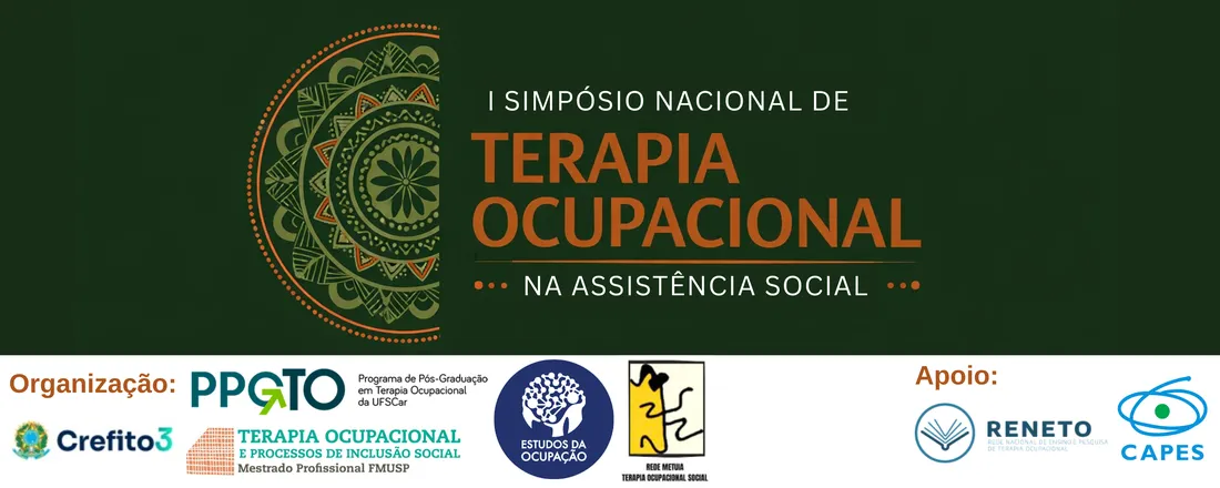 I Simpósio Nacional de Terapia Ocupacional na Assistência Social