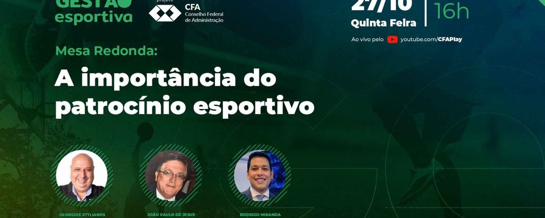 Mesa Redonda: A importância do patrocínio esportivo