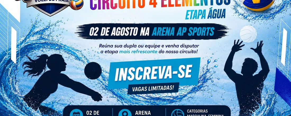 Circuito de Vôlei 4 Elementos