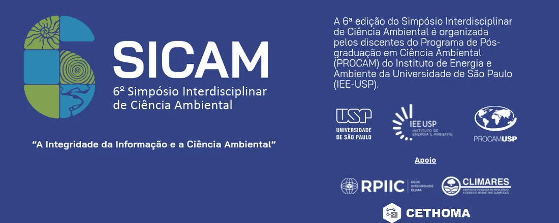 6º SICAM - A Integridade da Informação e a Ciência Ambiental