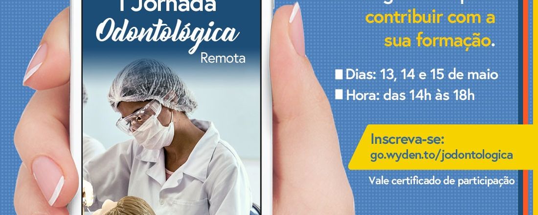 I Jornada Odontológica Remota do UniFanor