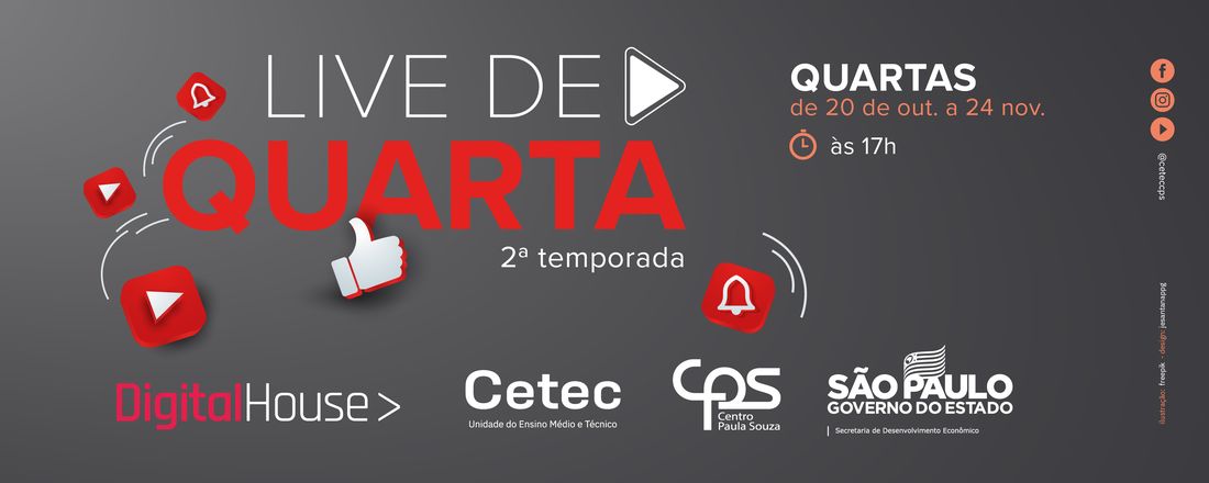 Live de Quarta CPS + DH