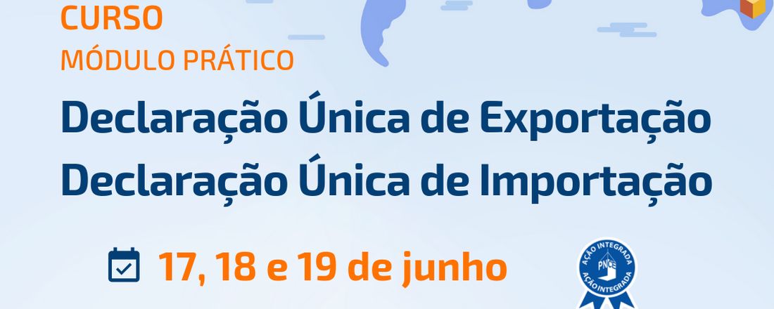 Curso de Declaração Unica de Exportação e Importação