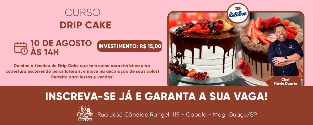 Curso - Drip Cake