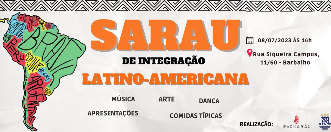 II Sarau de integração latino-americana