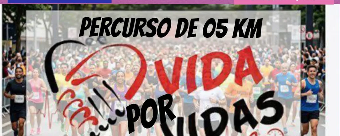 CORRIDA BENEFICENTE VIDA POR VIDAS Em Prol do Tratamento de Saúde da Senhora: Sílvia Azevedo da Cunha Saída do lago Verde 06 horas da manhã premiações em dinheiro para os três primeiros lugares Masculino e Feminino e medalhas para todos os participantes da corrida. Valor da Inscrição r$ 25, 00 "Não importa se corre muito ou pouco, devagar ou rápido, só corra, ao amor próximo vida por vidas"!