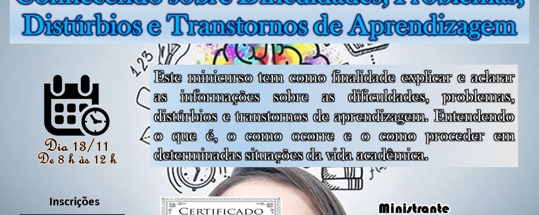 Conhecendo sobre Dificuldades, Problemas, Distúrbios e Transtornos de Aprendizagem