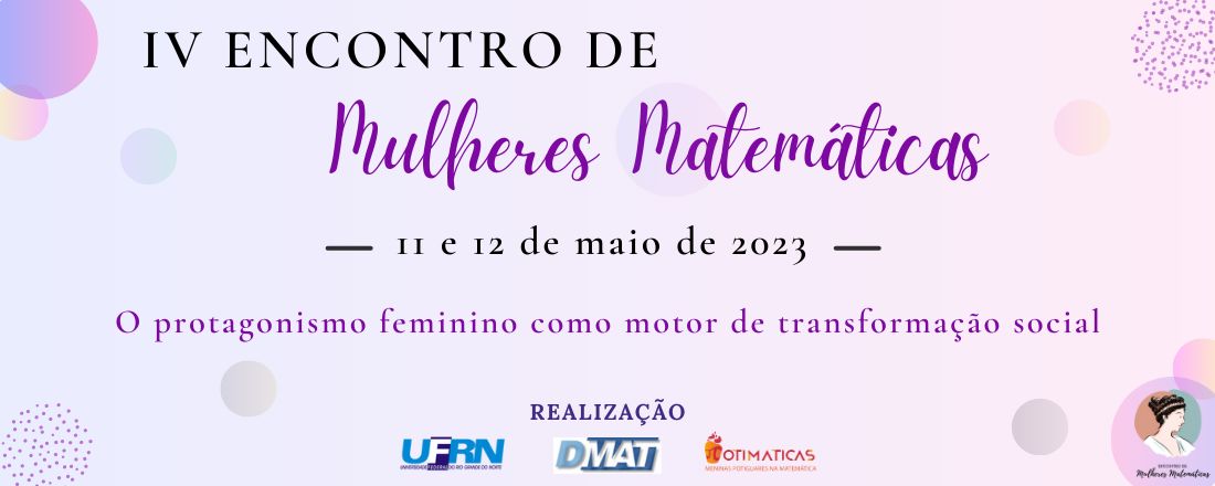 IV Encontro de Mulheres Matemáticas