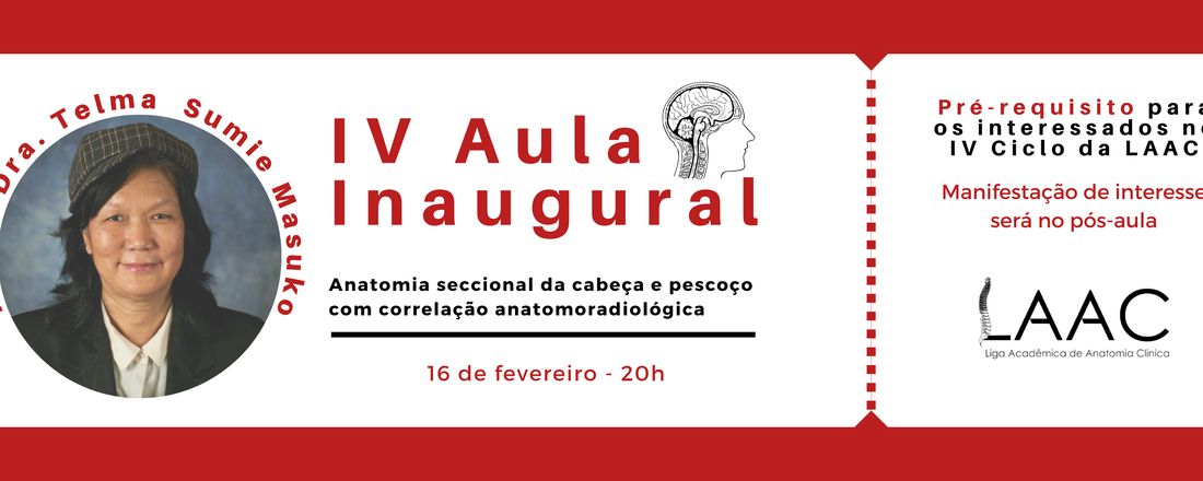 IV Aula Inaugural da LAAC