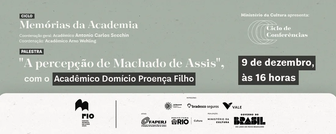 A percepção de Machado de Assis