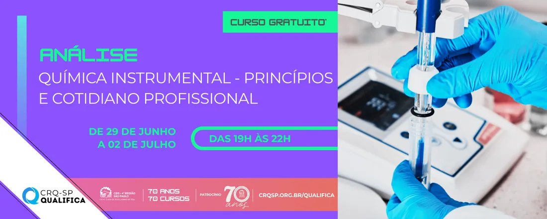 Curso Análise Química Instrumental - Princípios e Cotidiano Profissional
