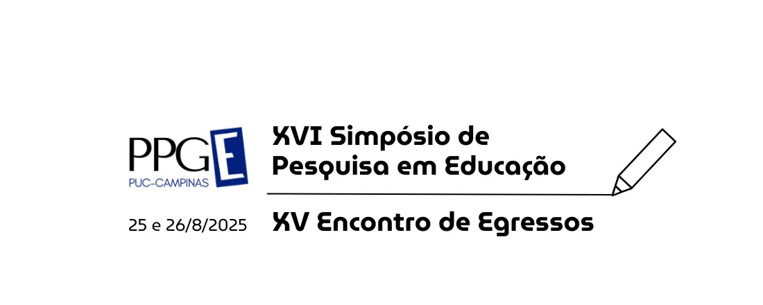 XVI Simpósio de Pesquisa em Educação e XV Encontro de Egressos