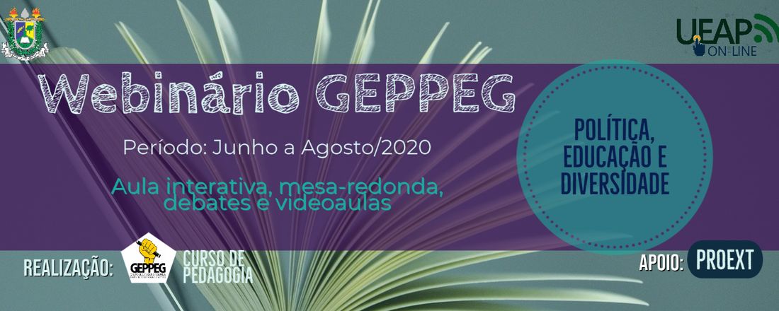 Webinário GEPPEG: Política, Educação e Diversidade
