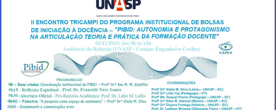 PIBID: Autonomia e Protagonismo na Articulação Teoria e Prática da Formação Docente