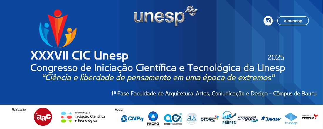 XXXVII Congresso de Iniciação Científica da Unesp - FAAC/Bauru