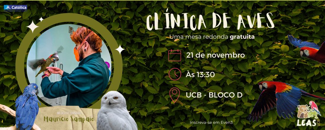 Clínica de Aves - Mesa Redonda