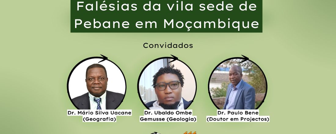 Falésias da vila sede de Pebane em Moçambique, uma breve apresentação