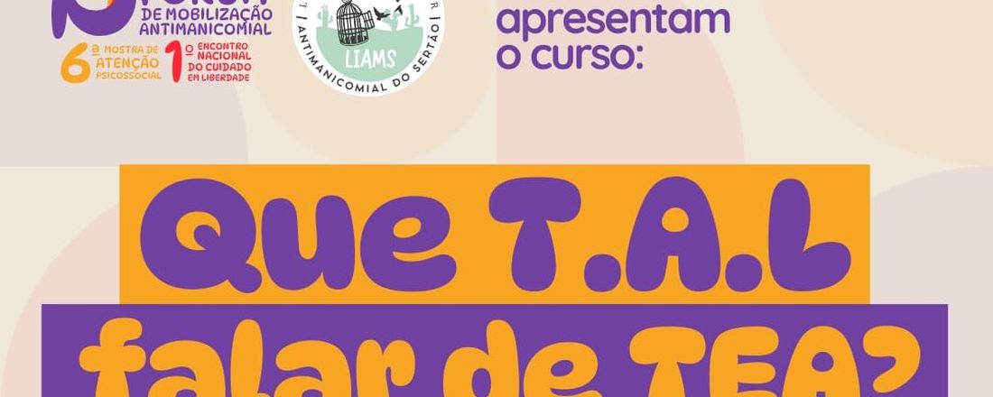Que T.A.L falar de TEA?