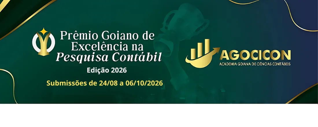 4º PRÊMIO GOIANO DE EXCELÊNCIA NA PESQUISA CONTÁBIL – EDIÇÃO 2026