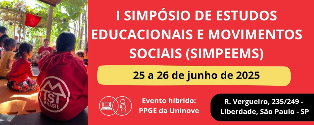I SIMPÓSIO DE ESTUDOS EDUCACIONAIS E MOVIMENTOS SOCIAIS (SIMPEEMS)