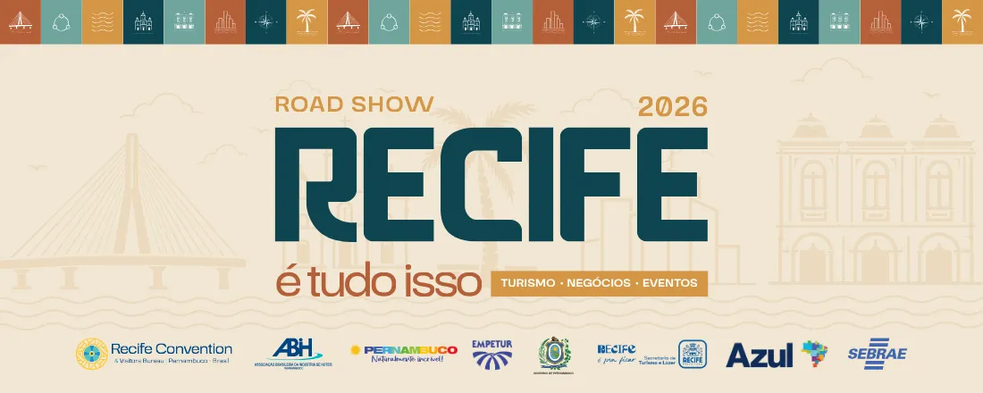 Road Show 2026: Recife é tudo isso! - Belo Horizonte