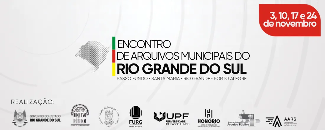 Encontro de Arquivos Municipais do Rio Grande do Sul