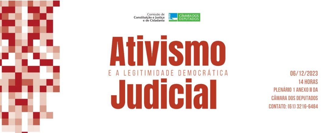 (PRESENÇA) Ativismo Judicial e a Legitimidade Democrática