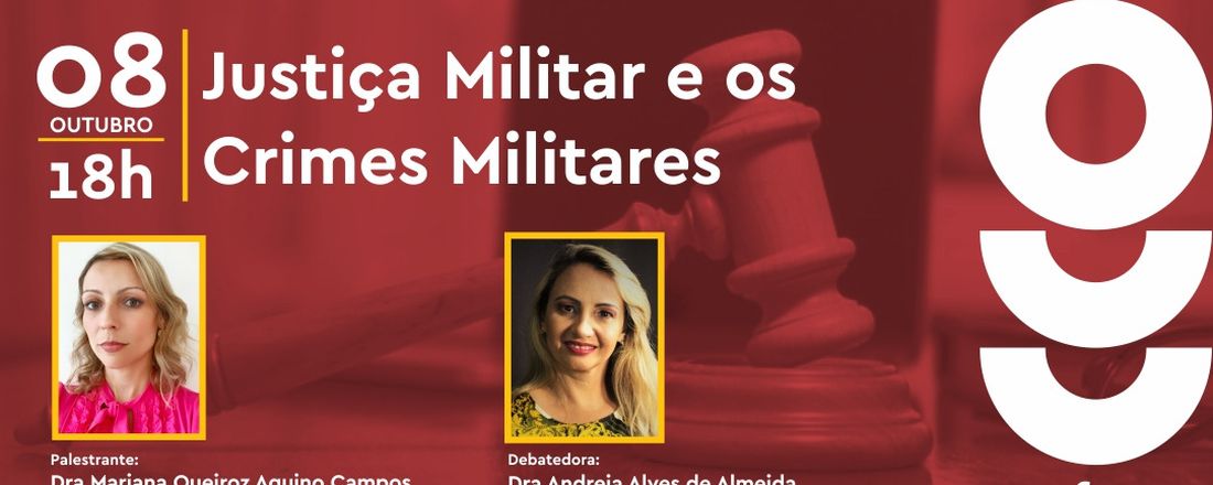 LIVE de Direito- Justiça Militar e os Crimes Militares