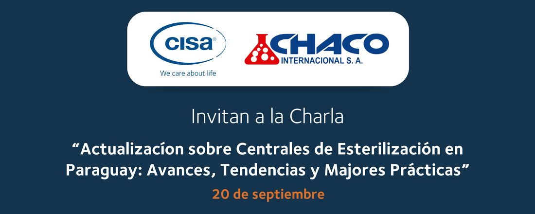 Charla sobre Esterilización organizada por Chaco Internacional y CISA