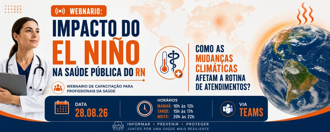 Webnario: Impacto do El Niño na saúde publica do RN
