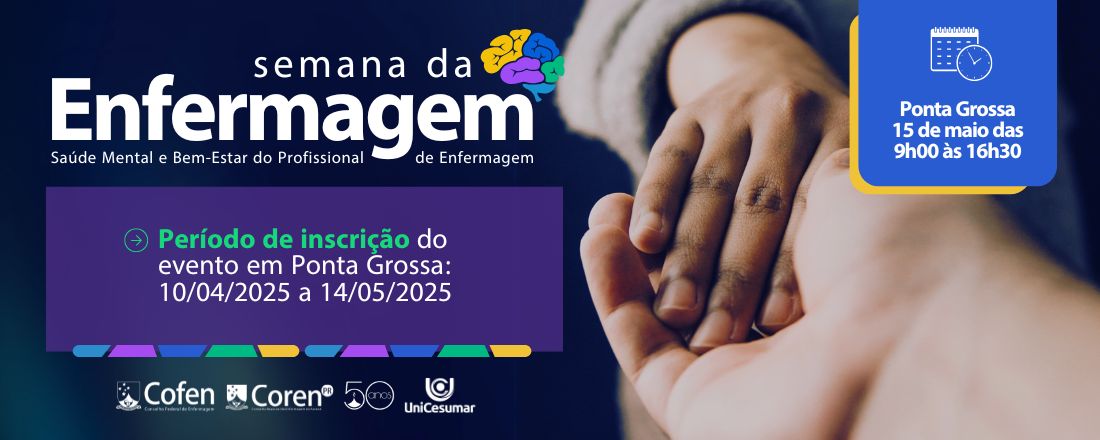 Semana da Enfermagem Ponta Grossa