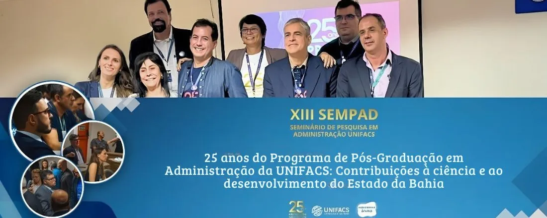 XIII Seminário de Pesquisa em Administração UNIFACS