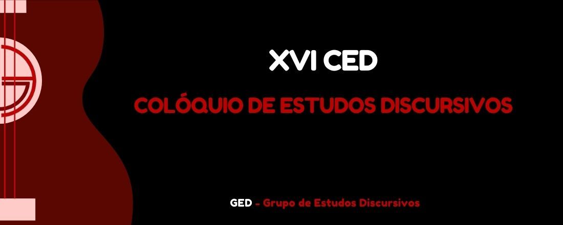 XVI CED - Colóquio de Estudos Discursivos