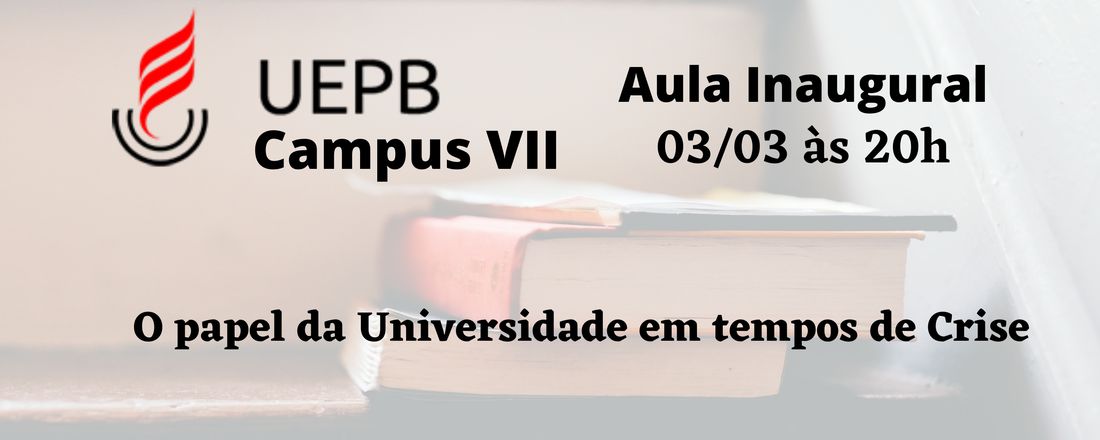 O papel da Universidade em tempos de Crise