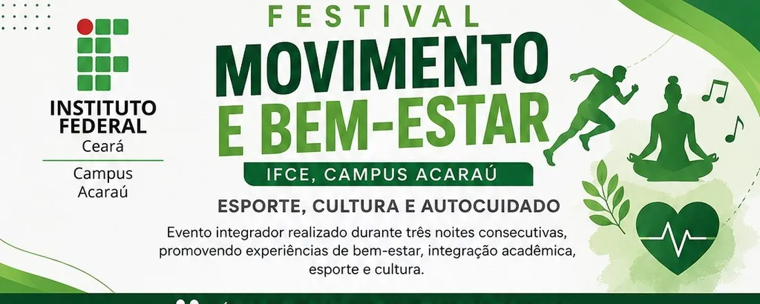 FESTIVAL MOVIMENTO E BEM ESTAR