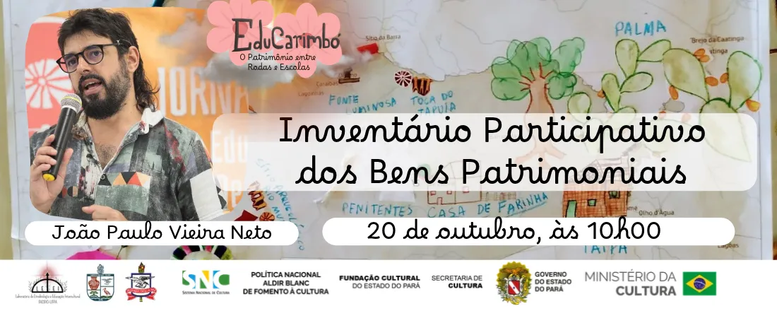 WebConferência: Inventário Participativo dos Bens Patrimoniais