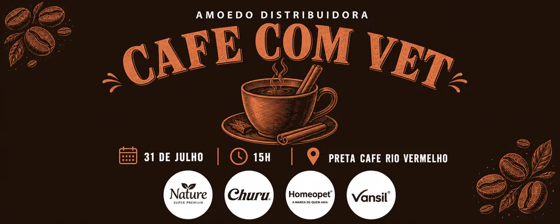 CAFÉ COM VETERINÁRIOS