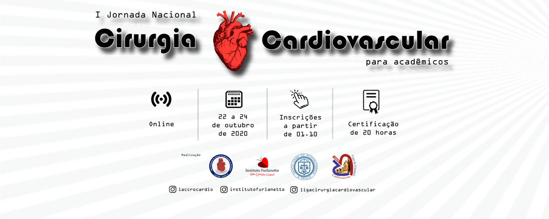 I JORNADA NACIONAL DE CIRURGIA CARDIOVASCULAR PARA ACADÊMICOS