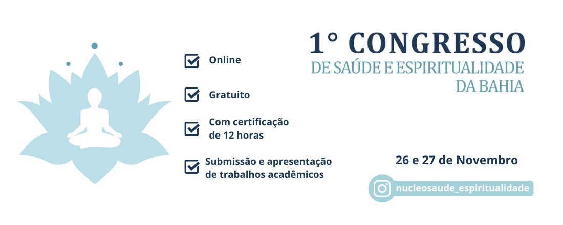 I Congresso de Saúde e Espiritualidade da Bahia
