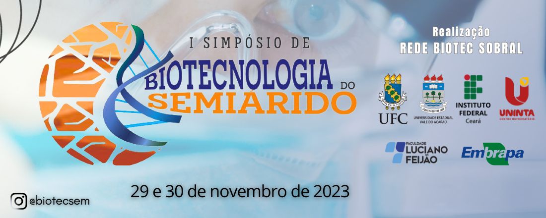 I SIMPÓSIO DE BIOTECNOLOGIA DO SEMIÁRIDO